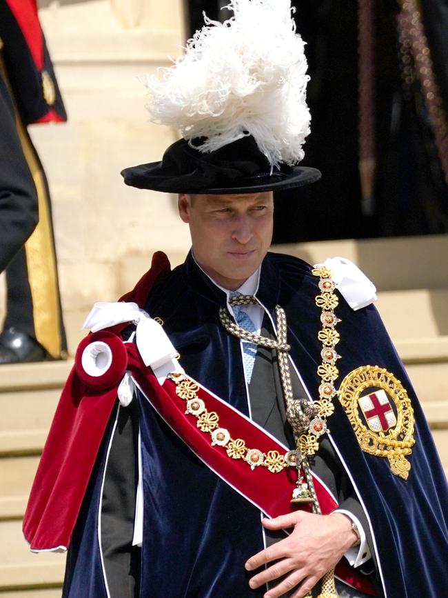 William was named as the Prince of Wales shortly after his father’s ascension to the throne. Picture: Yui Mok-WPA Pool/Getty Images