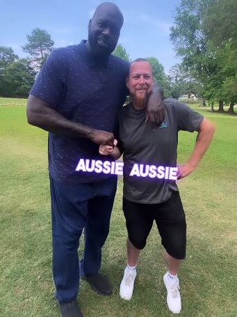 Daniel O'Callaghan and Shaquille O'Neal.