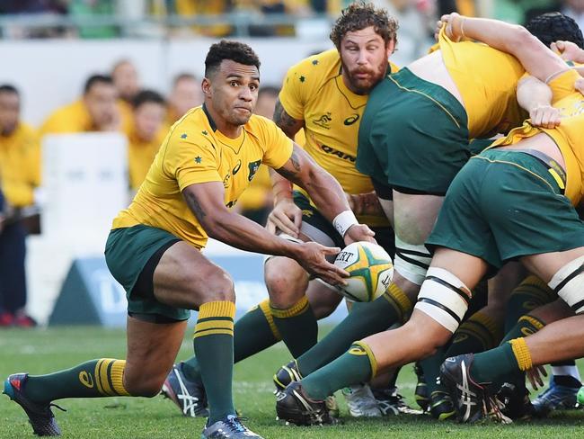 Genia was back in Wallaby gold against Fiji.