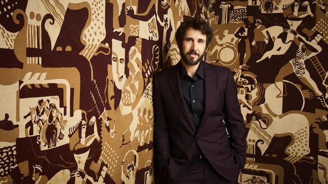 American singer Josh Groban says he’s often recognised for his TV work only. Picture: Warner