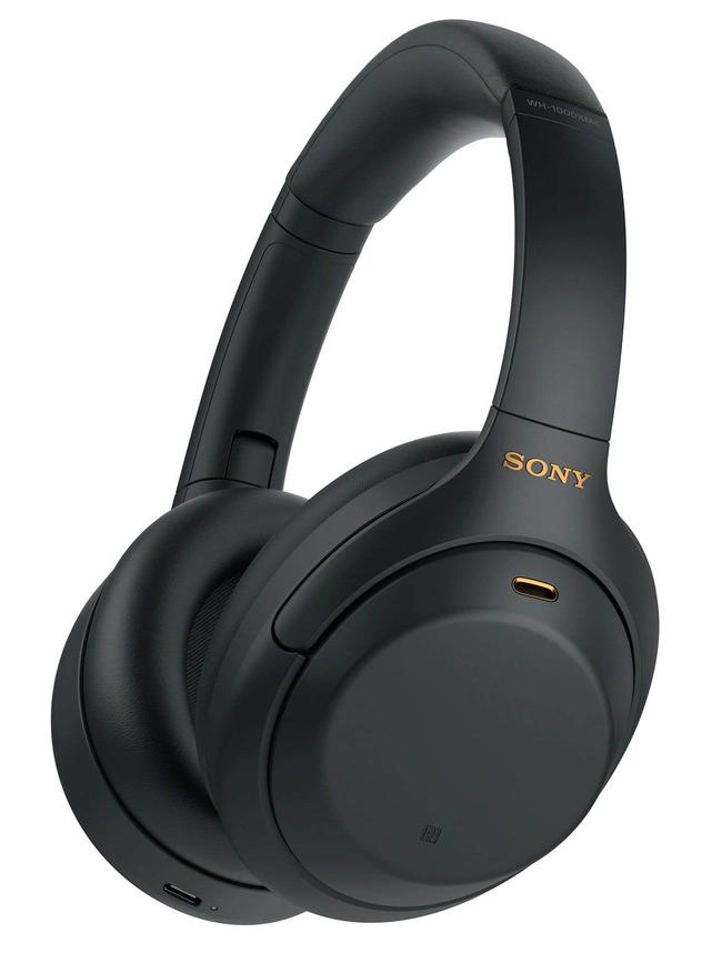 Sony wireless noise-cancelling headphones.