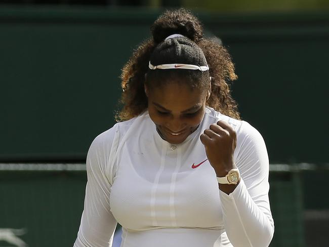 Serena Williams has overcome more than most to be where she is today. Picture: AP