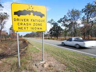 Police are reminding drivers to take regular breaks on long trips to avoid fatigue. Picture: CHRIS ISON