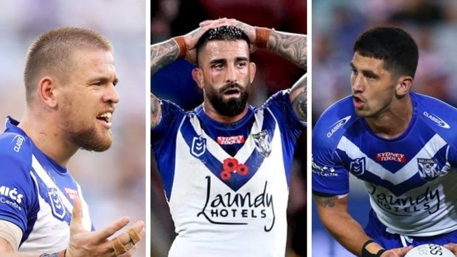 Matt Dufty, Paul Vaughan and Jeremy Marshall-King are unlikely to remain at the Bulldogs next season.