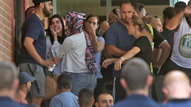 A number of people have turned up to St George Hospital in Kogarah.