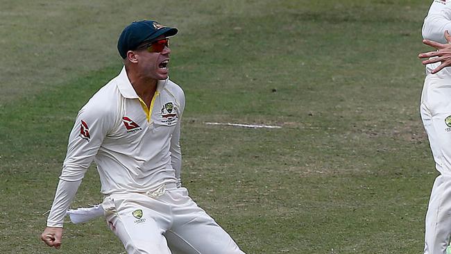 David Warner has been accused of engaging in an hour-long sledging battle with Quinton de Kock.