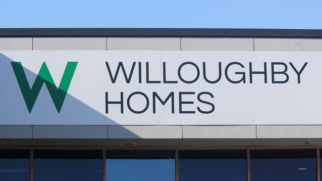 Embattled NSW building company Willoughby Home. Picture: NCA Newswire / Gaye Gerard