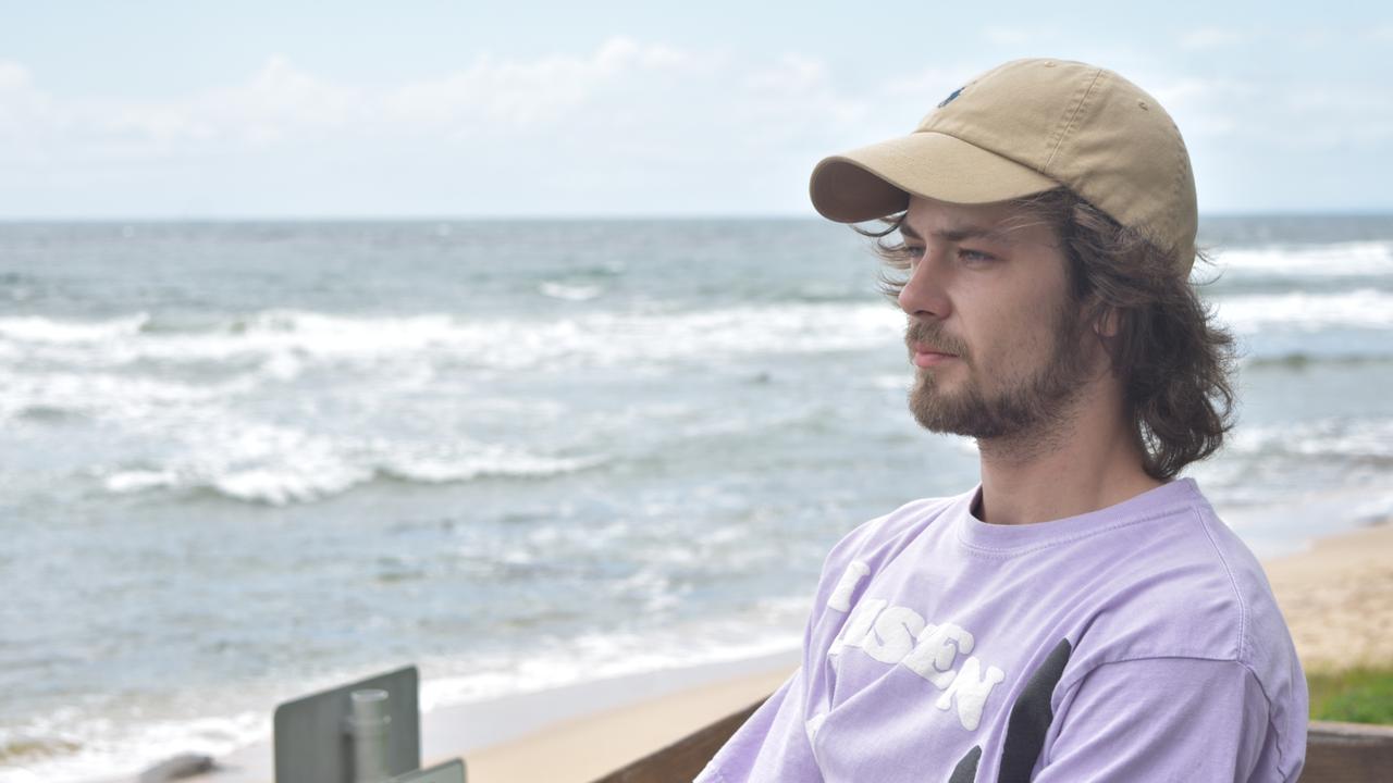 Kerrod Davis and his family have been left shattered after his brother Travis went missing in the surf in Caloundra on December 4. Picture: Sam Turner