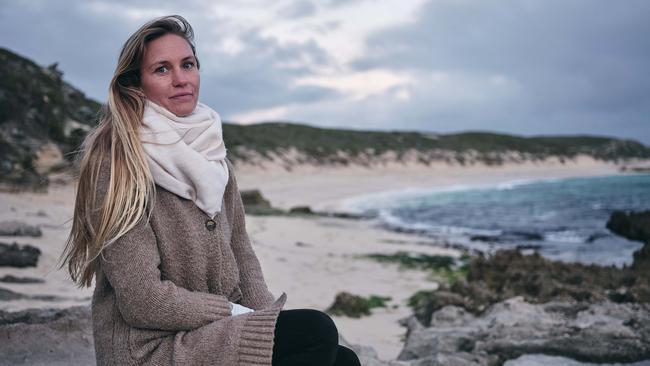 Sasha Pol in Gnarabup beach, WA … ‘what is here is unique and needs to be protected’. Picture: Russell Ord