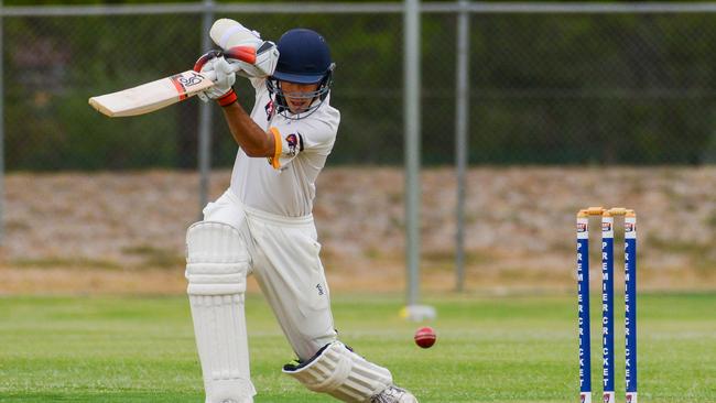 Bailey Capel has been in good touch to begin the season for West Torrens. Picture: AAP/Brenton Edwards