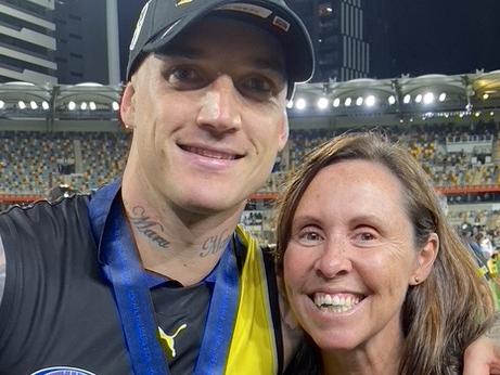 Emma Murray and Dustin Martin for Hamish column