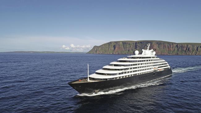 Scenic Eclipse I in the Orkney Islands, Scotland.