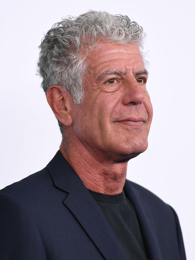 Anthony Bourdain, who died in 2018. Picture: AFP