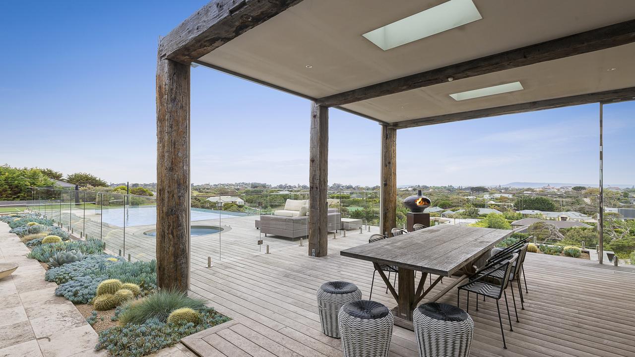 The pad offers 180 degree bay views.