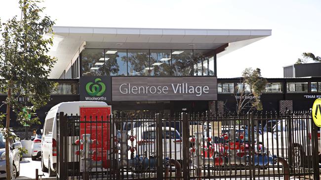 Glenrose Shopping Village at Belrose where Coles Group wants to open a Vintage Cellars, making it the third packaged liquor outlet at the mall. Picture: Adam Yip