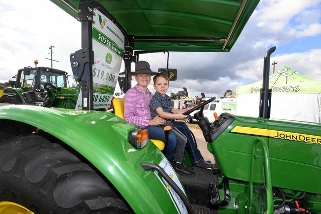 Gympie show - Erica and Mitchell Gielis. Picture: Troy Jegers