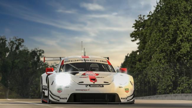 Porsche is taking part in the virtual Le Mans event.