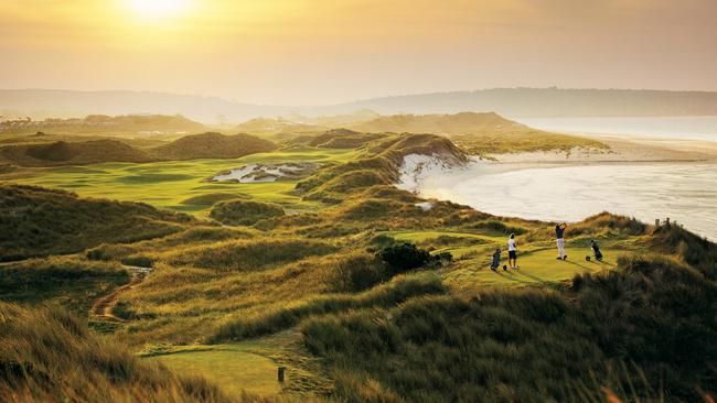 Barnbougle golf resort in Tasmania. Picture Gary Lisbon