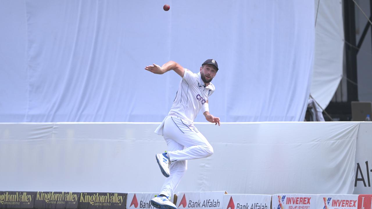 England fielder Chris Woakes. Photo by Stu Forster/Getty Images