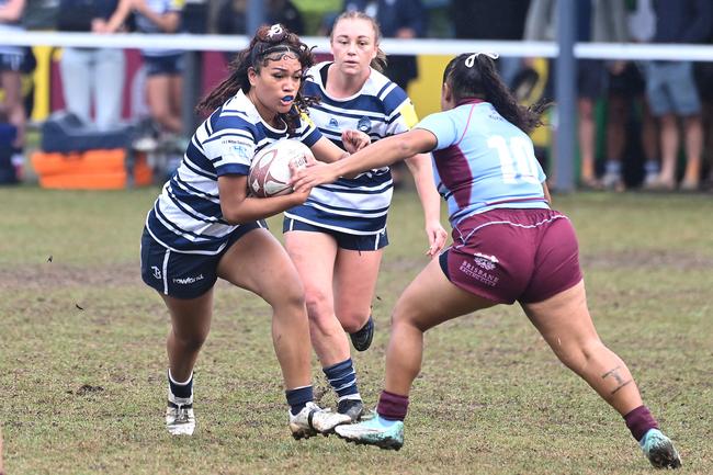 Premier women club rugby between Brothers and Norths Saturday May 25, 2024. Picture, John Gass