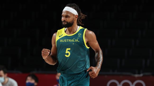 Patty Mills and his Boomers teammates aren’t in it for the money. Picture: Getty Images