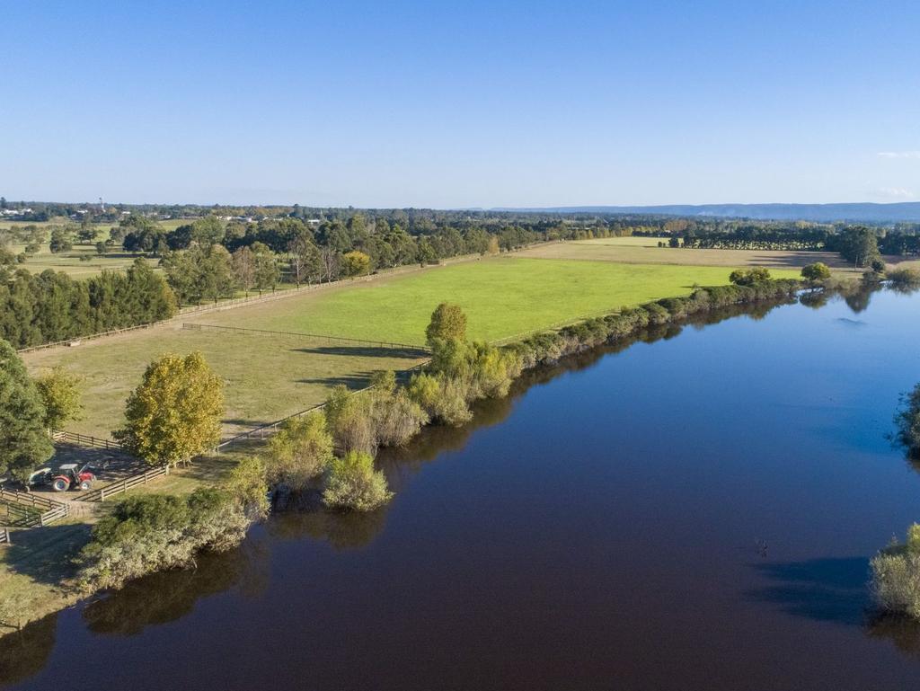 Buyers have the chance to own 115ha backing onto the Hawkesbury River.