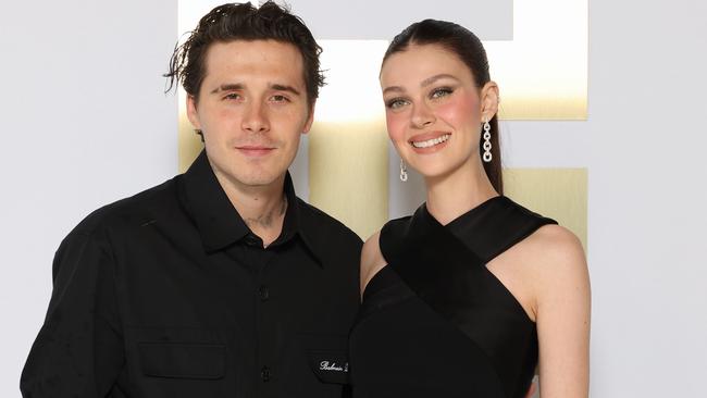 Brooklyn Beckham and Nicola Peltz are locked in a bitter feud with his family. Picture: Getty.