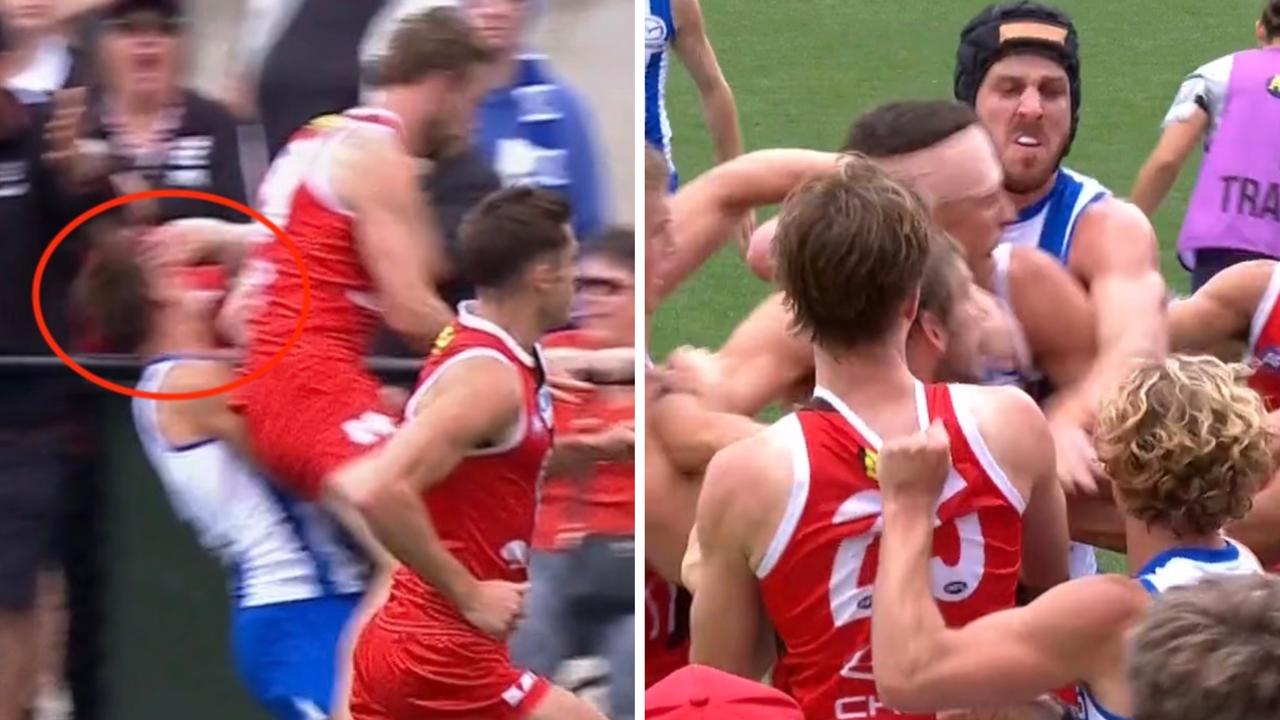 Zespół St Kilda Saints pokonał najciekawsze momenty, wynik i statystyki North Melbourne Kangaroos Community Series, Jamie Webster