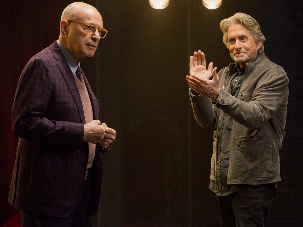 Michael Douglas and Alan Arkin were again nominated for The Kominsky Method. Picture: AP