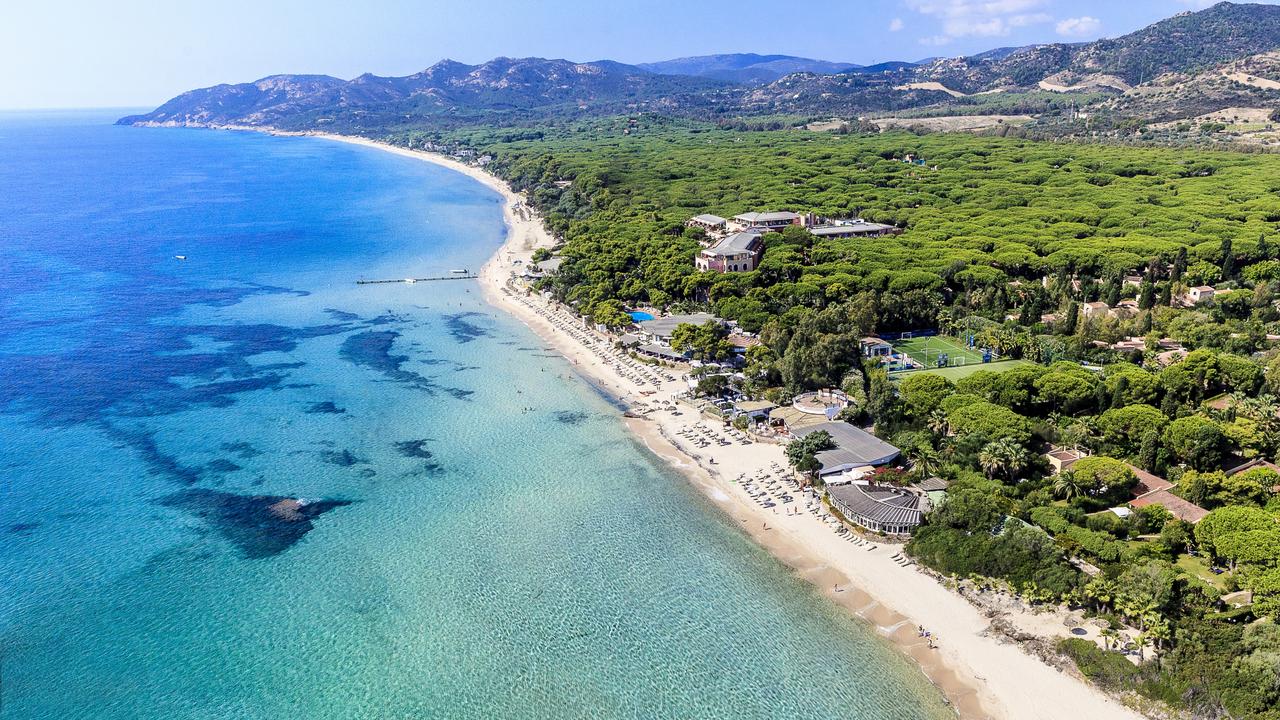 Sardinia is famous for its white-sand beaches.