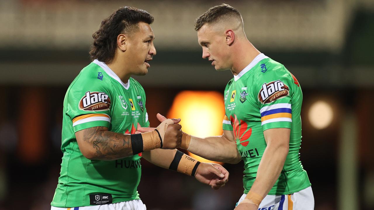 Josh Papalii and Jack Wightong are vital cogs in the Green Machine. Picture: Getty Images