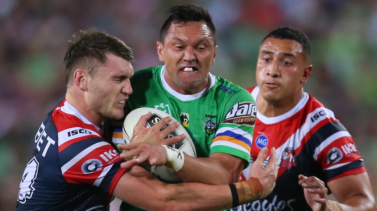 Jordan Rapana of the Raiders says he will be playing for Canberra next year.