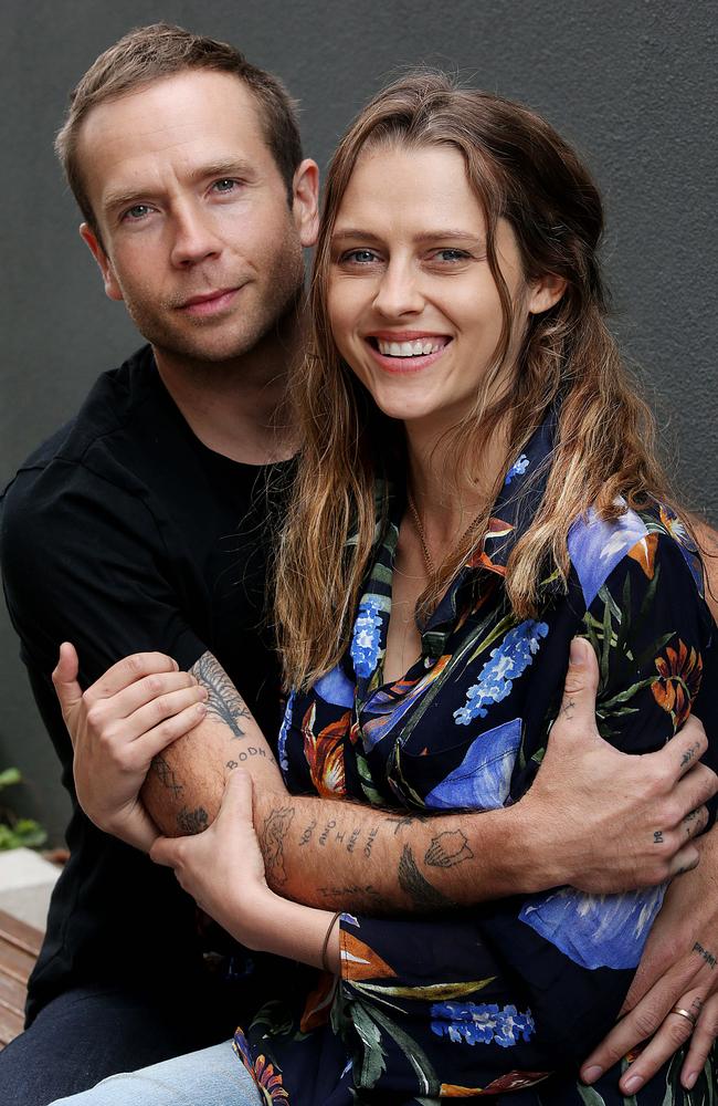 Teresa Palmer and Mark Webber will participate in the GQ Gentlemen’s Ball next Saturday. Picture: Ian Currie