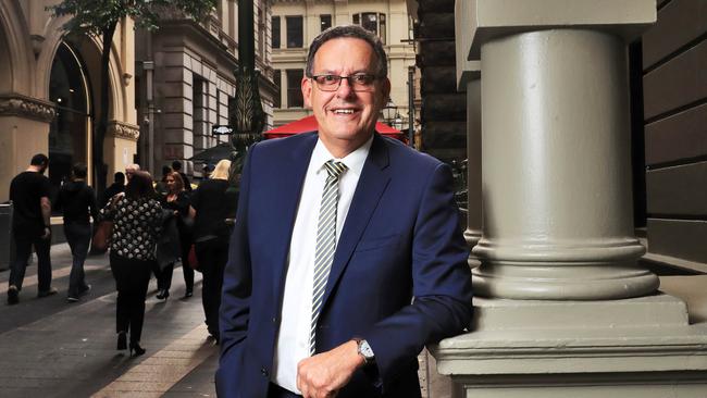 Maurice James, CEO of Qube Logistics. Picture: Aaron Francis/The Australian