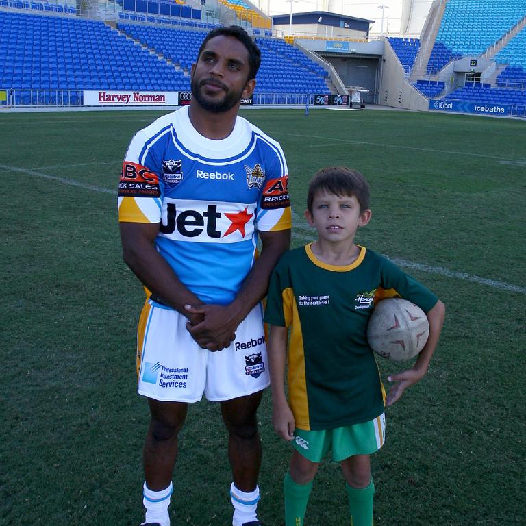 Preston Campbell and Jayden Campbell over the years.