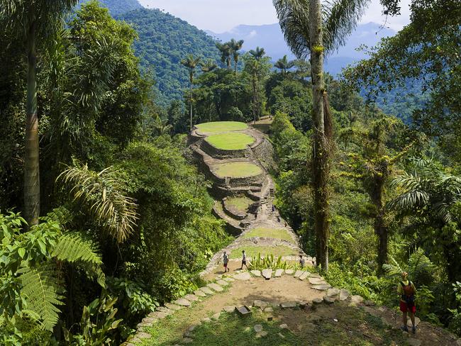 Colombia’s Ciudad Perdida. Picture: Getty