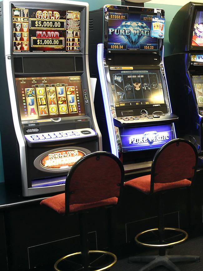 Labor has proposed banning pokies in all suburban pubs and clubs.