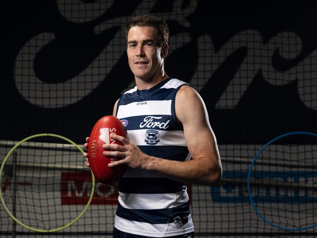 06-02-2024 Geelong Cats photo day at GMHBA stadium. Jeremy Cameron. Picture: Brad Fleet