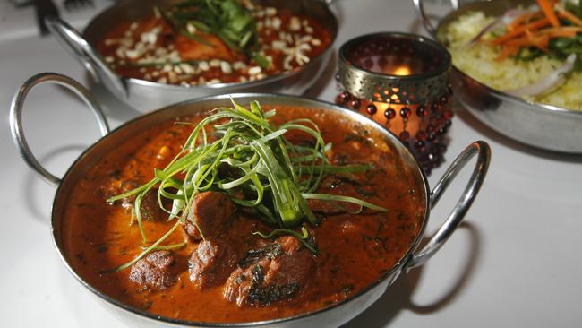 The lamb Ceylon curry at The Ceylon Inn, Graceville.