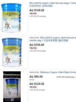 Bellamy's organic deals formula price