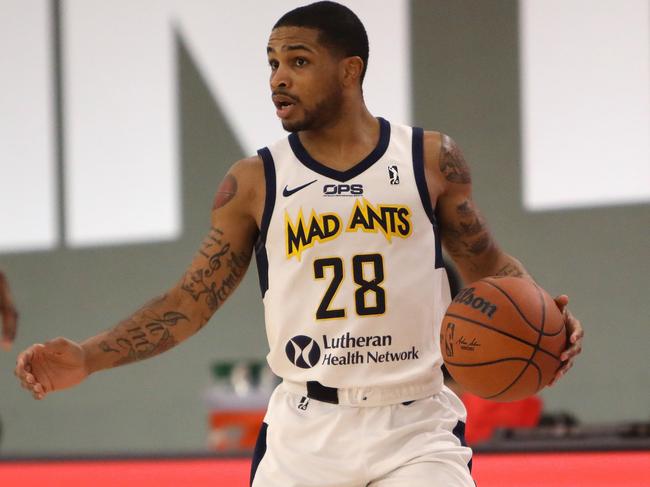 The G League was a stop in Keifer Sykes’ inspirational story of determination and resilience to reach the world’s best basketball league. Picture: Getty Images