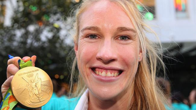 The girl with the golden smile Kim Brennan is one of the nominees. Picture: Getty Images