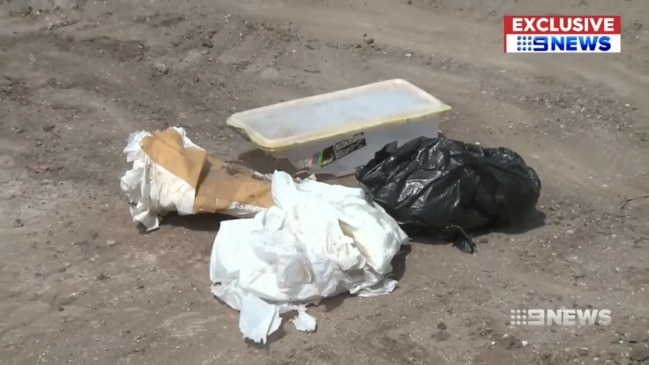 Huge cash stash found at Gold Coast building site (9 News)