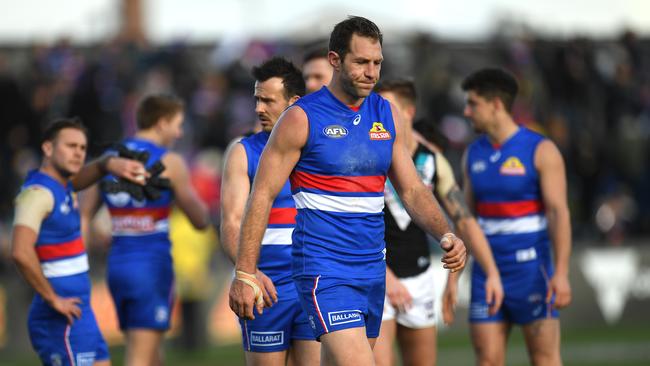 What has happened to the Western Bulldogs? Picture: AAP Images