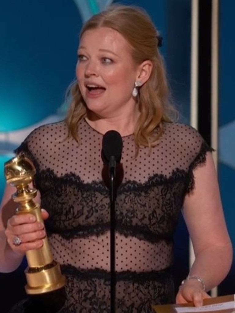 ...as does Sarah Snook. Picture: Stan
