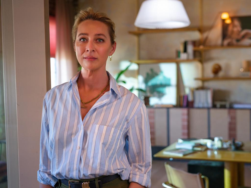 Asher Keddie is back as Evelyn Jones in Strife.