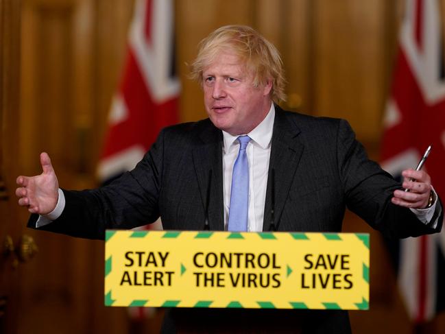 UK Prime Minister Boris Johnson. Picture: AFP