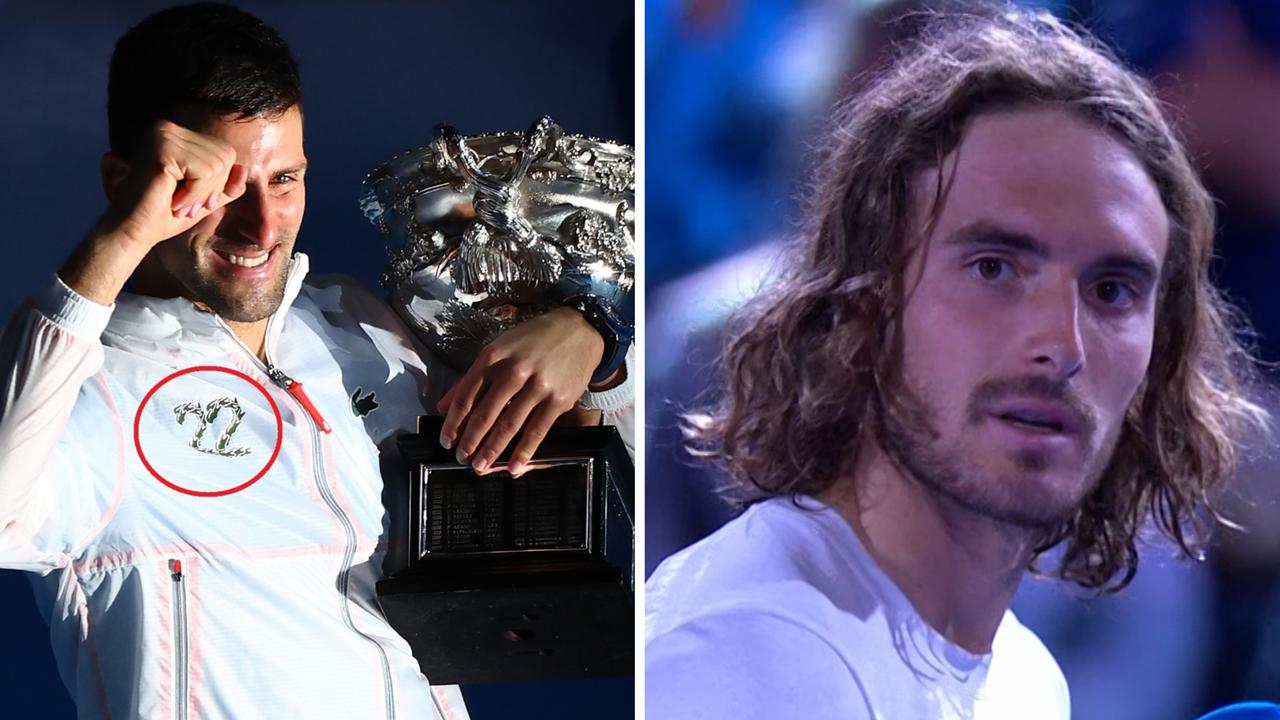 Australian Open 2023 Novak Djokovic 22 jacket, post-match speech, GOAT debate, Stefanos Tsitsipas, news