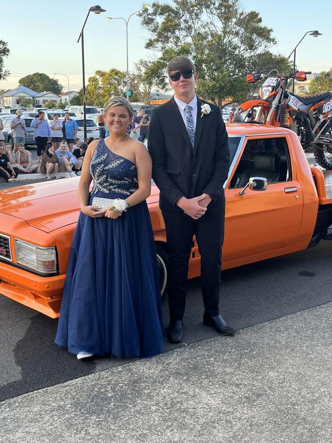 The students of Aldridge State High School celebrate their formal.