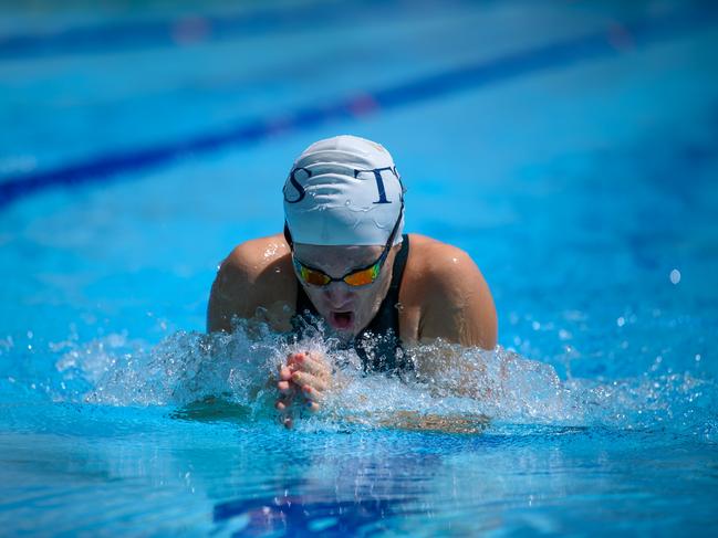 Madeline McTernan at the 2025 Swimming Gold Coast Long Course Championships. Picture: Photos By Nadia